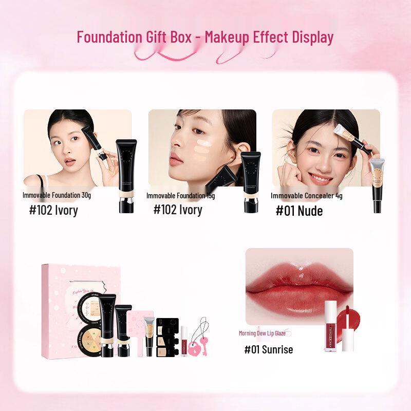 FOREVER·KEY Stay-Put Flawless Foundation Gift Set