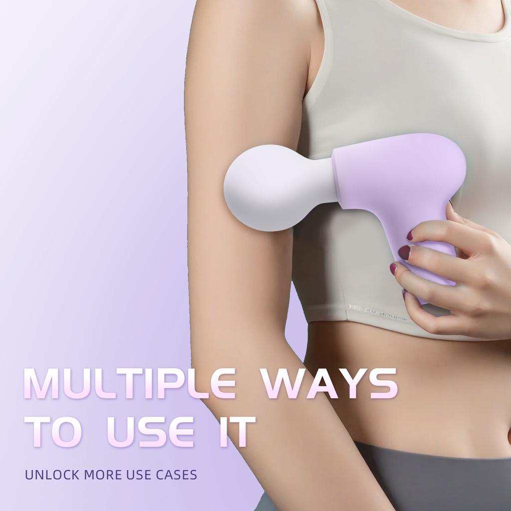 Powerful G-spot Vibrators Nipple Clitoris Stimulator Vaginal Massager Vibrator Wand Mini Portable Massage Gun Sex Toy For Women