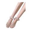1 Pair Women Socks Elastic Shallow Mouth Design Lace Detail Crew Socks Invisible Low Cut Summer Socks Daily Wear