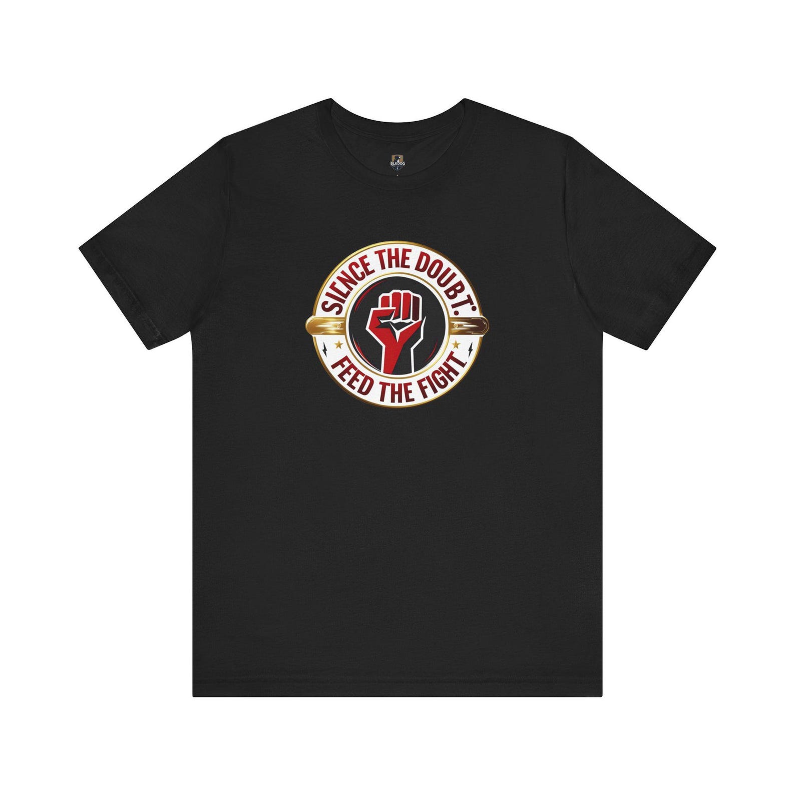 Empowering Statement Tee: Silence the Doubt, Unisex Jersey Shirt, Motivational Wear, Affirmation Gift, Activism Fashion, Casual Everyday Top M
