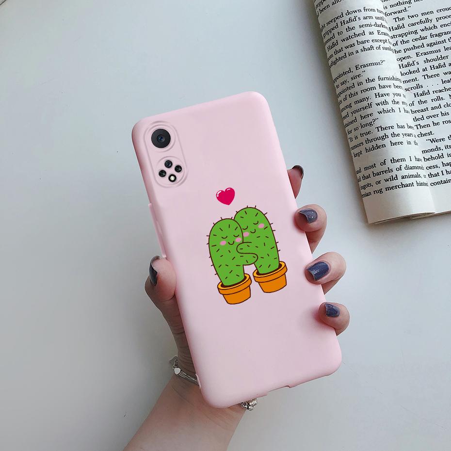 Honor 50 Case For Huawei Honor 50 Back Cover Soft Silicone Cute Cartoon Painted Phone Cases For Huawei Honor 50 Honor50 Bumper