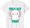 Field Day Shirt Axolotl Vibes Last Day of School Teal TShirt Y2k Top  Shirts