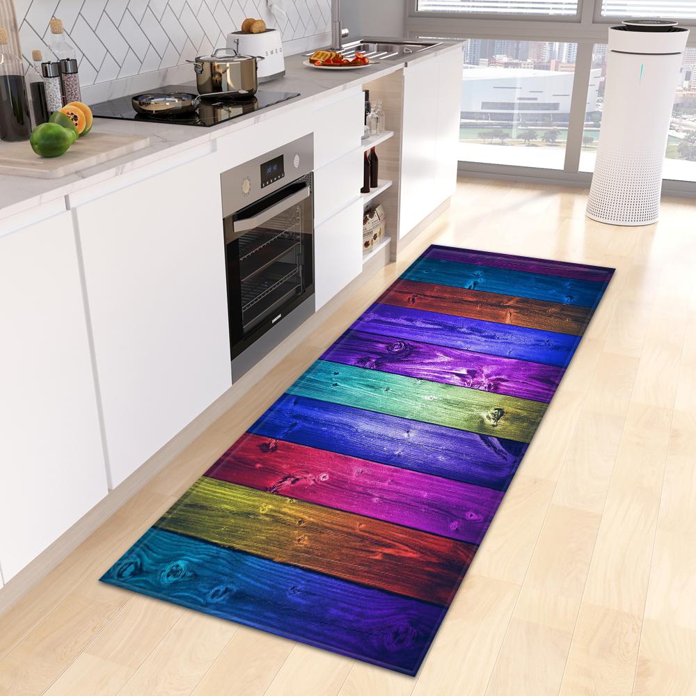 Primary color wood grain color wood pattern imitation wood carpet bedroom living room study room restaurant kitchen floor mat
