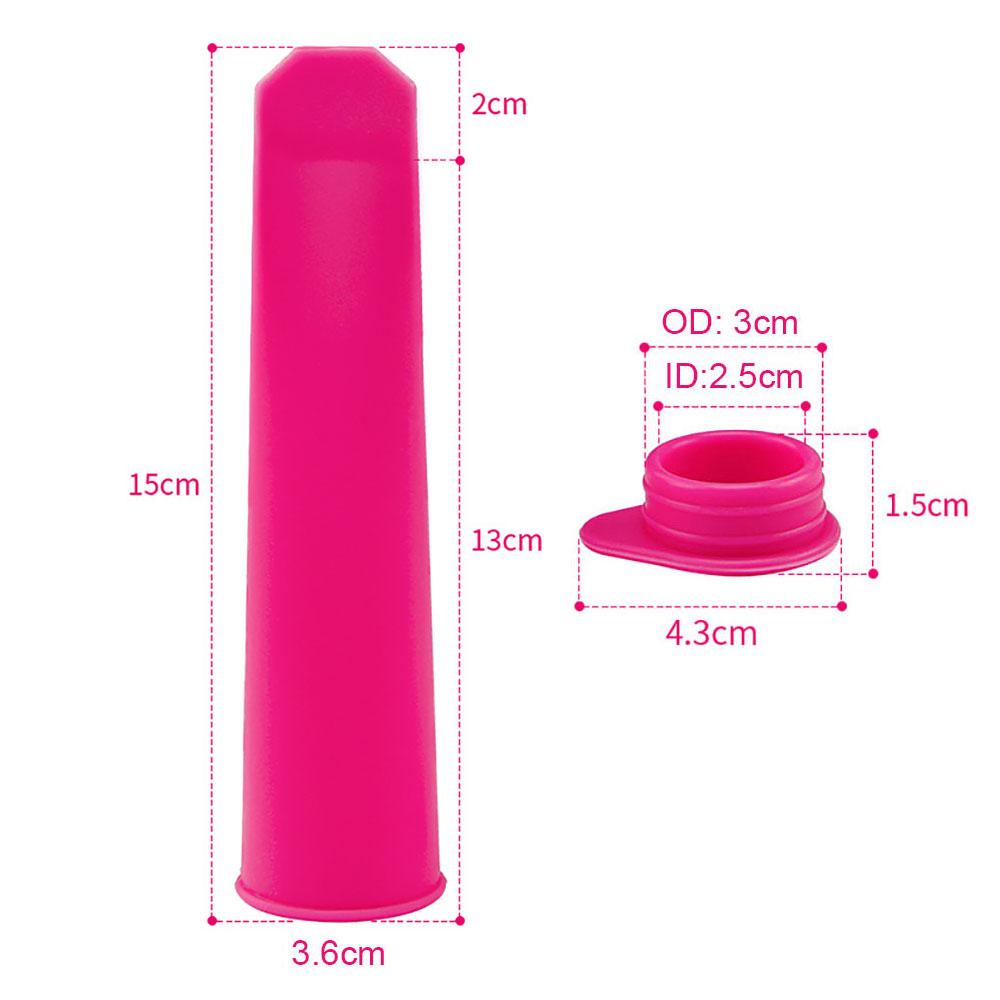 Silikonový výrobník nanuků Silicone World Summer Lolly Forma DIY Silikonová forma na zmrzlinu potravinářské kvality Ledová nanuková forma Forma na ledové kostky Kuchyňské pomůcky