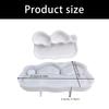 Heart Shape Silicone Decorative Plate Mold Handmade Molds for Resin Jewelry Tray and Home Ornament Craft Projects