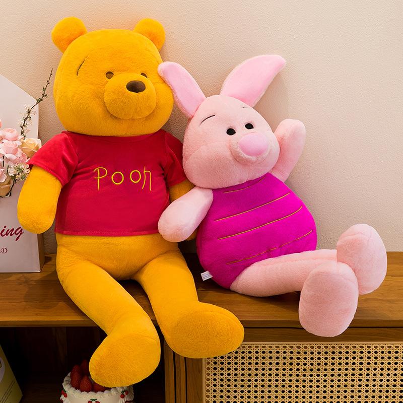 80-140Cm Winnie The Pooh Pillow Plush Toys Piglet Long Legs Cute Large Plushie Birthday Doll Disney Stuffed Gift For Kids Xmas