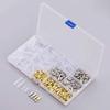 Tinplate Wire Terminal Bare Nose Lugs Round Lug Cold Pressure Terminal Set Binding Post Sheet Terminal