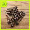 Drill-Point Screw: External Hex Head with Washer, Colored Zinc-plated, Self-tapping, Self-drilling for Color Steel Tiles, Fish-tail Tip.