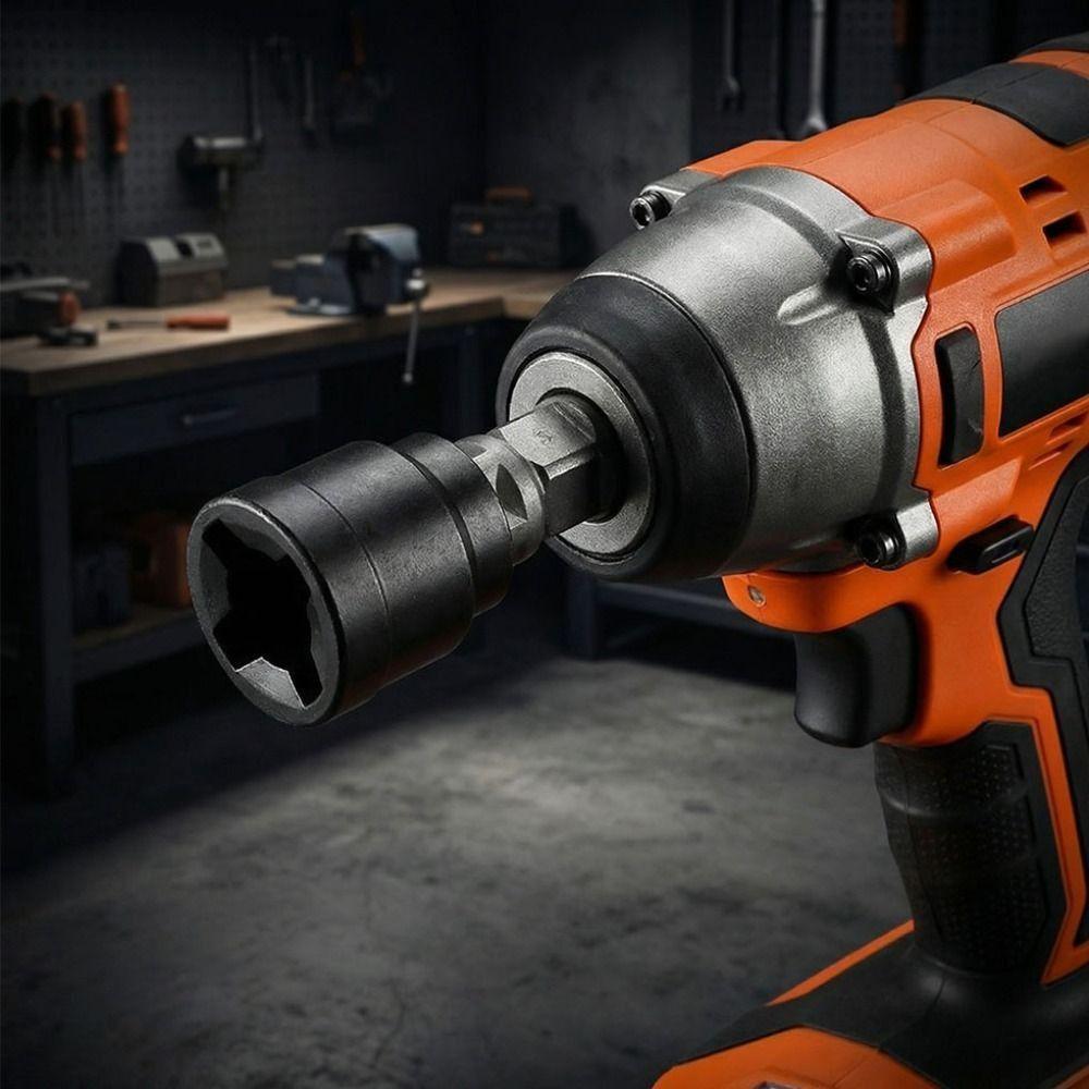 Steel Ball Joint Rod Car Jack Adapter Heavy-Duty Tool Impact Wrench Adapter  Vehicle Maintenance