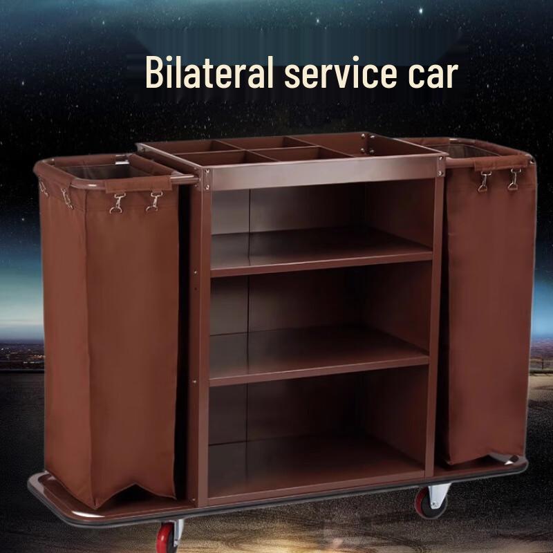 Industrial Aluminum Alloy Cleaning Service Cart