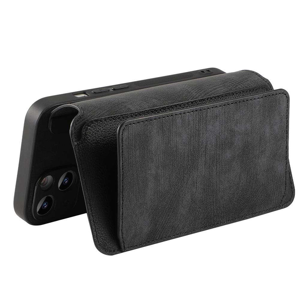 CASENEO MW-02 For iPhone 17 Pro Max Case Detachable Magnetic Leather Flip Phone Cover
