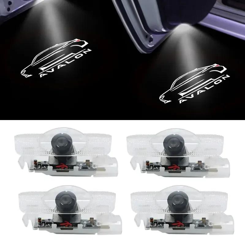 2Pcs LED Car Door Welcome Logo Light Styling for AVALON 2013-2019 Laser Courtesy Projector Ghost Shadow Lamp Decor Accessories
