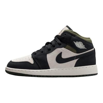 Zapatillas Air 1 Mid SE GS Medium Olive Off Noir para Niños Verde Claro-Madera-Marrón Vela HV4399-102