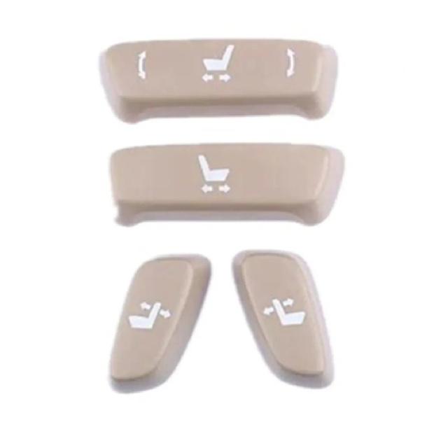 Car Power Seat Switch Cover Button Adjust Cap for Toyota Highlander Camry Ruiz 4Runner Mirai Prius RAV4