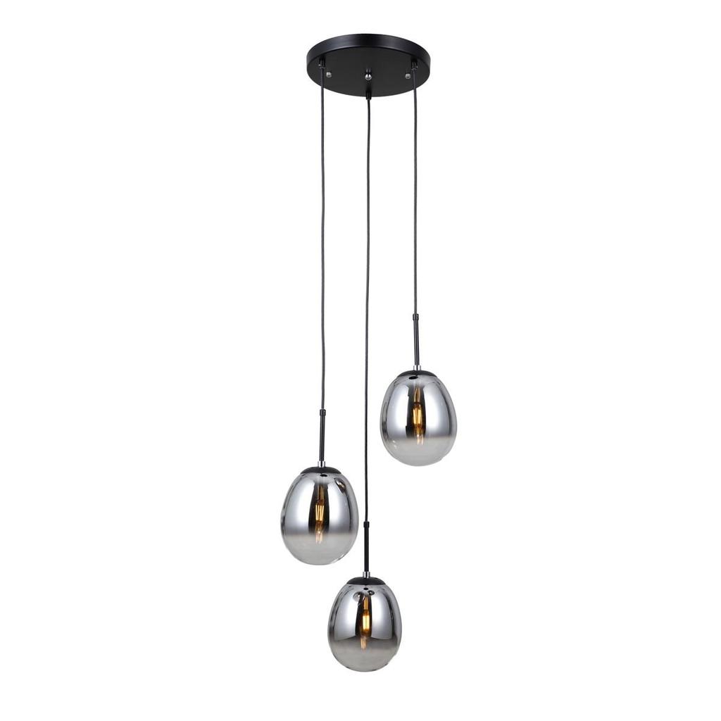 Lampa Wisząca MEOLO PND-40825-3-BK Italux