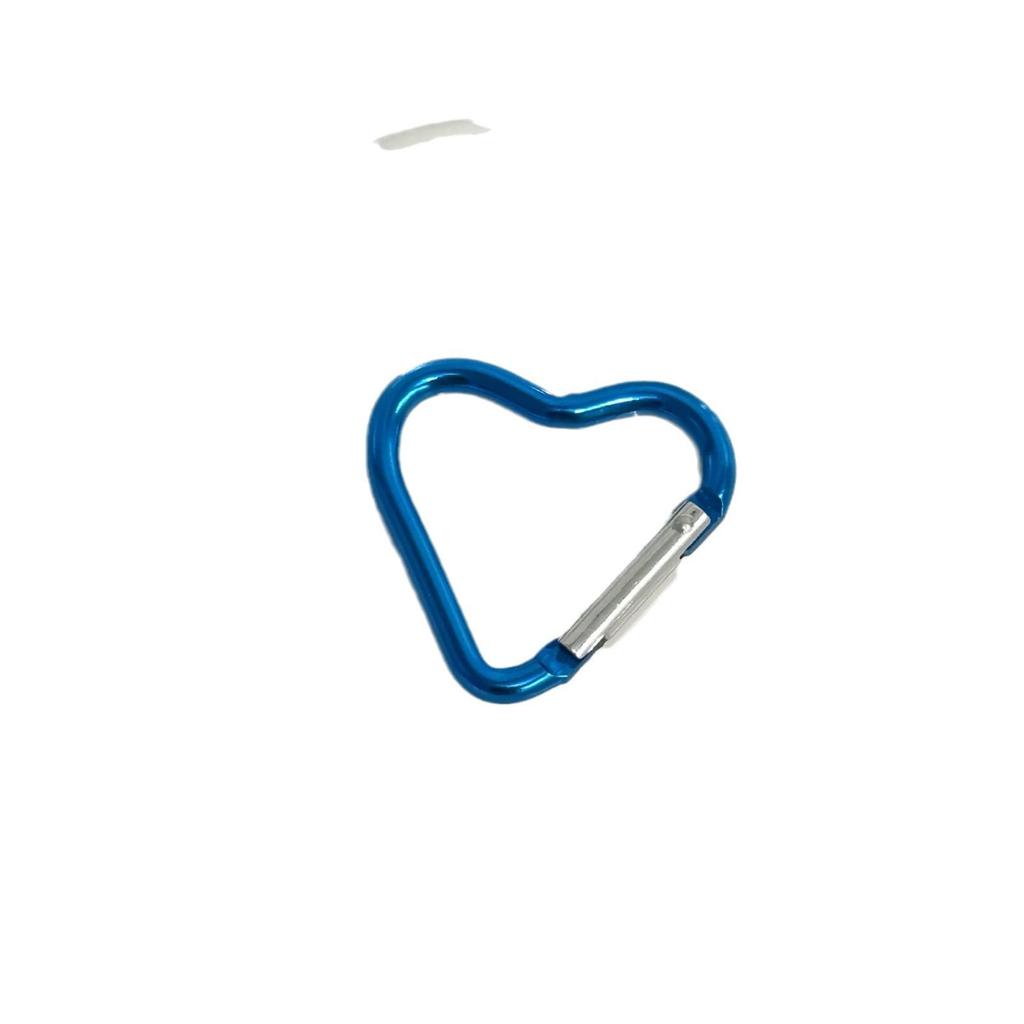 Colorful Miu-Style Carabiner Bag Charm Keychain Ring Spring Hook Jewelry Accessory