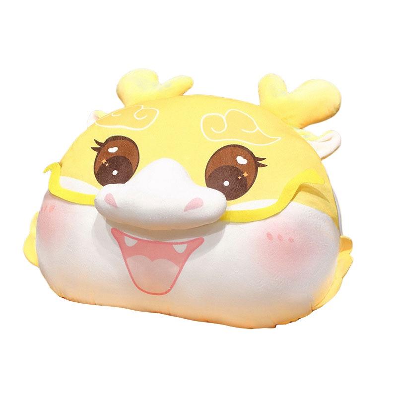 Adorable Dragon Year Cartoon Plush Pillow Blanket Three Uses In One!