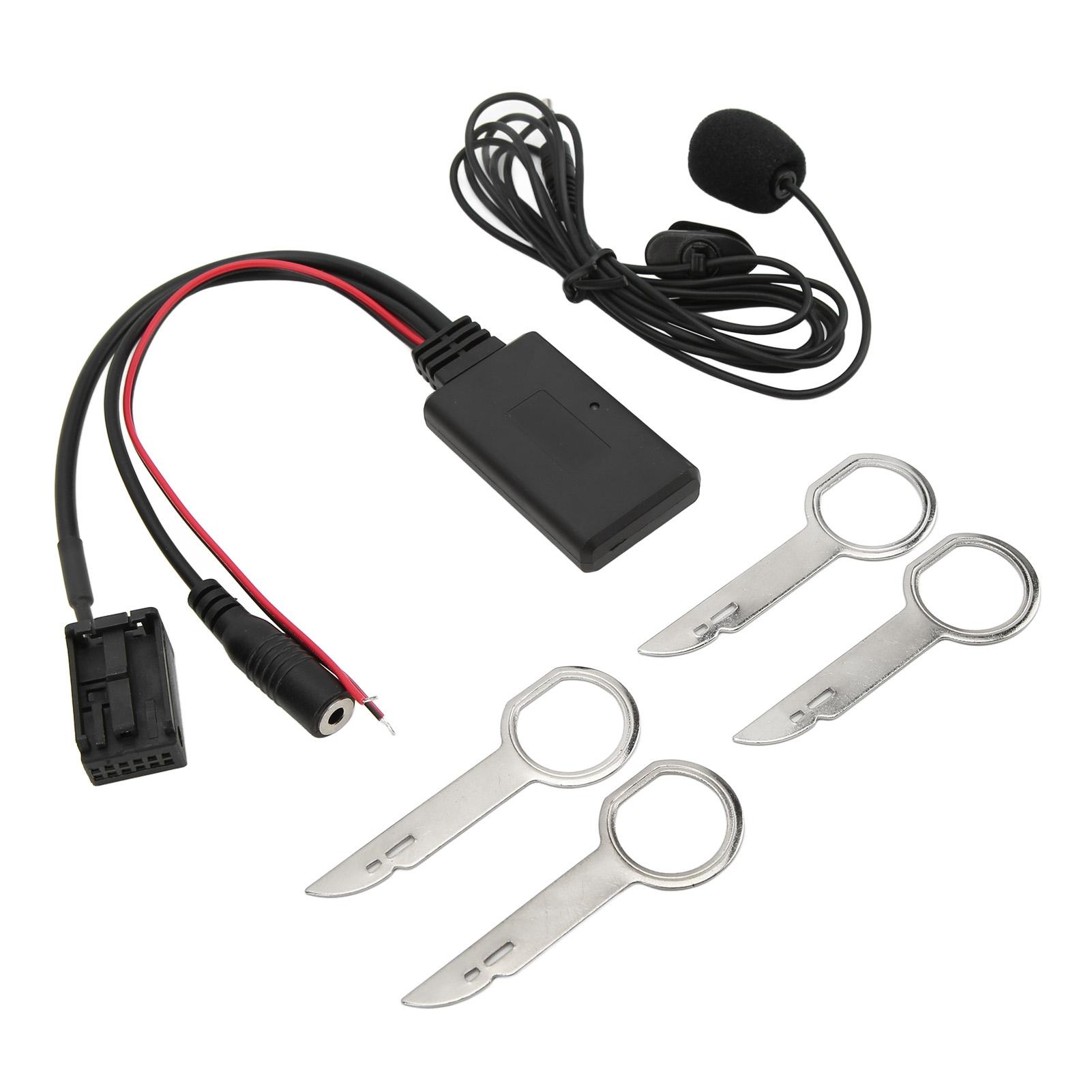 

Wireless Bluetooth AUX IN Adapter Hands Free with Microphone Replacement for Focus 2004 OnWards 6000CD