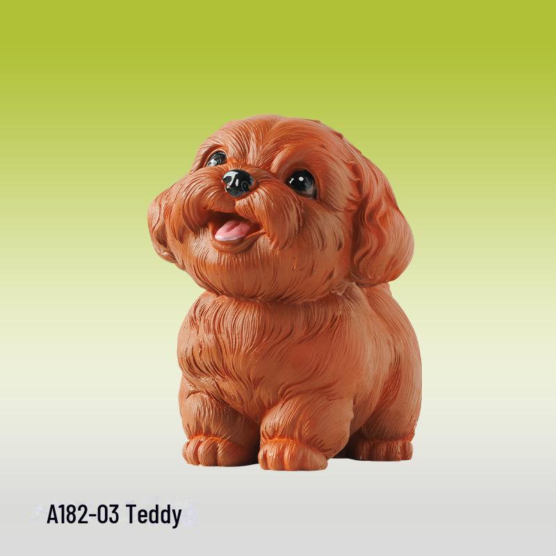 Adorable Dog Ornaments: Desktop & Car Console Decorations with Shaking Head - Perfect Pet Lover Gifts