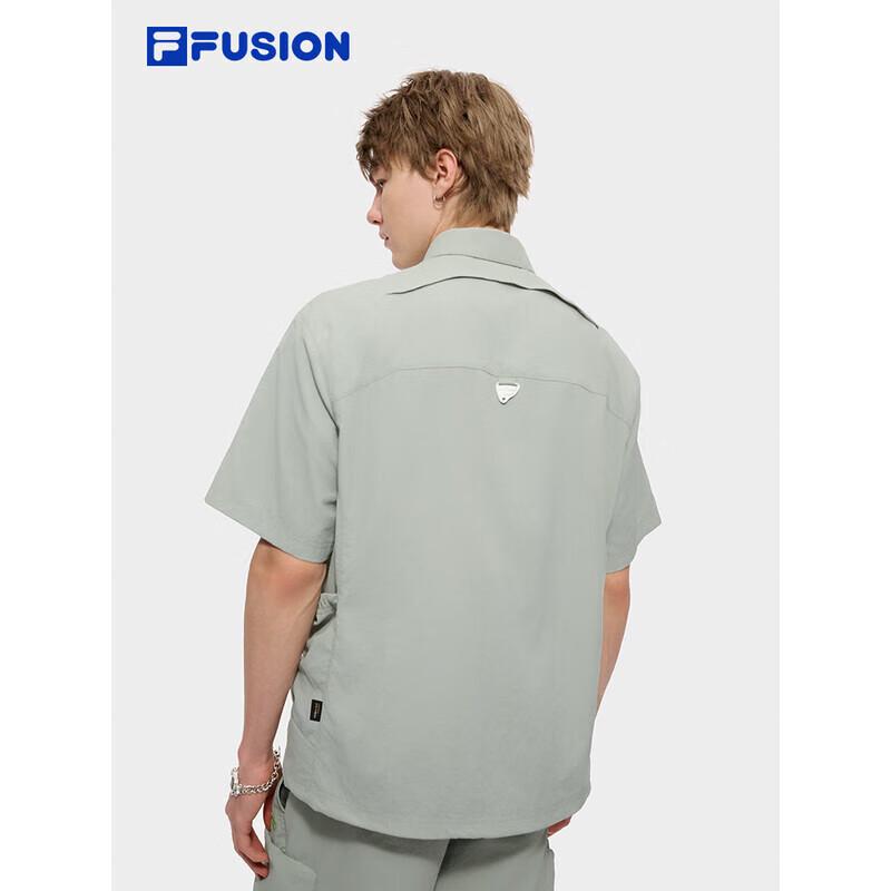 Fila FUSION Men's Trendy Woven Short Sleeve Shirt
