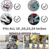 Kids Stabilisers For Childs Bike 18 20 22 24 Inch Adjustable Support Kids Bike Wheels LZI-Good