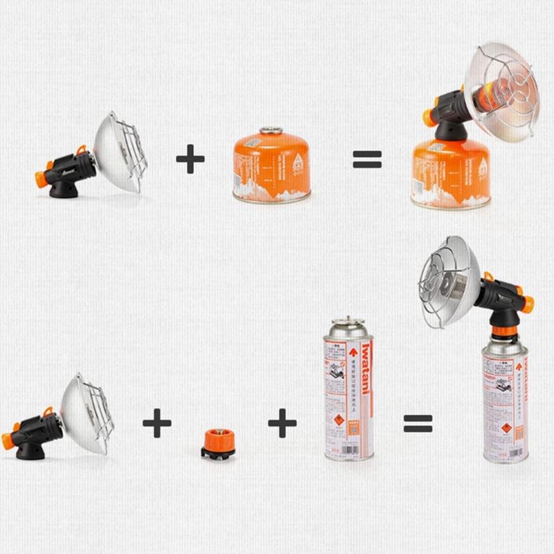 Reusable Cartridges Heaters Suit Miniature Camping Heaters Safe Reliable Heaters for Winter Camping