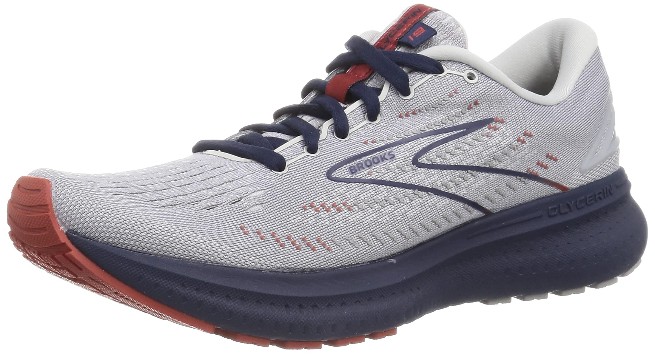 

Running Shoes Lightweight Cushion Glycerin 19 B D BRM 3563 BRW 3432 3433 Charcoal cm D [Brooks] Men s Women s 25.0 деревне вугілля