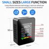 5 in 1 Air Quality Monitor CO2 Meter Carbon Dioxide Detector Formaldehyde TVOC HCHO Temperature Humidity Detection Smart Home