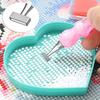 Kit Penna Pittura Diamante da 13 Pezzi con Punte in Acciaio Inossidabile 1 3 6 9 Strumento Ergonomico per Posizionamento Perline per Arte con Strass Fai da Te