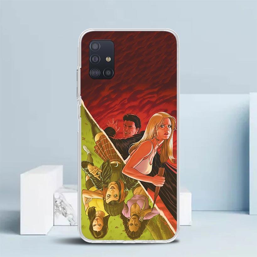 Buffy the Vampire Slayer Soft Cover for Samsung Galaxy A12 A22 A32 A52 A72 A02S Phone Case Note 20 Ultra 10 S10 Plus A51 A71 A50