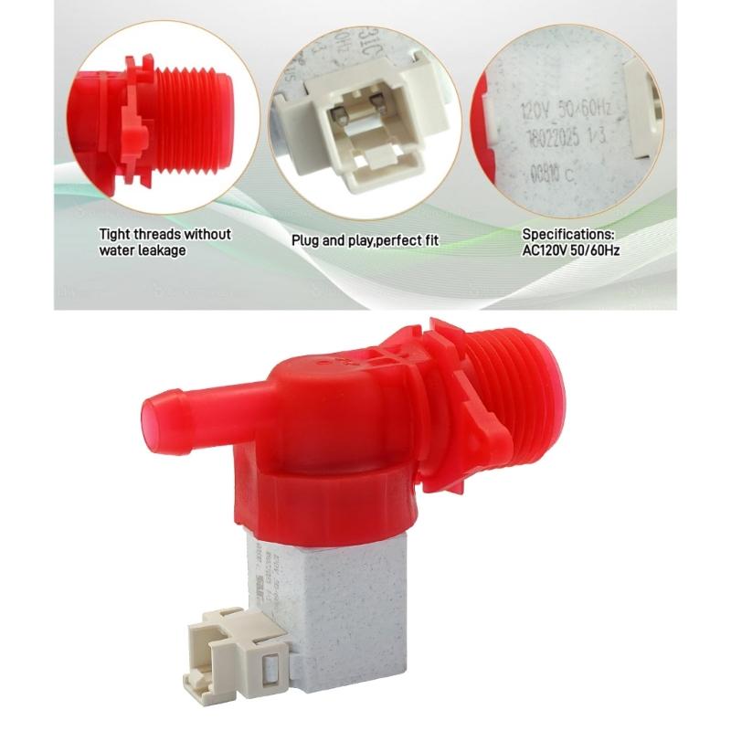 Water Inlet Valves Replacement W11688994 W11486360 Universal Washing Machine Inlet Valves Laundry Accessory Enduring