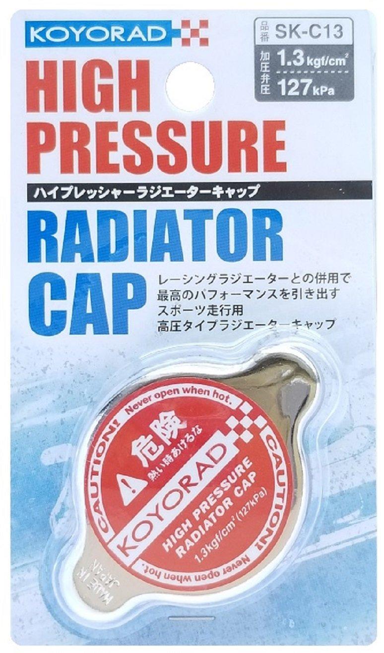 

KOYORAD Calsonic Type High Pressure Radiator Cap, 2.9 lbs (1.3 kgf/cm))