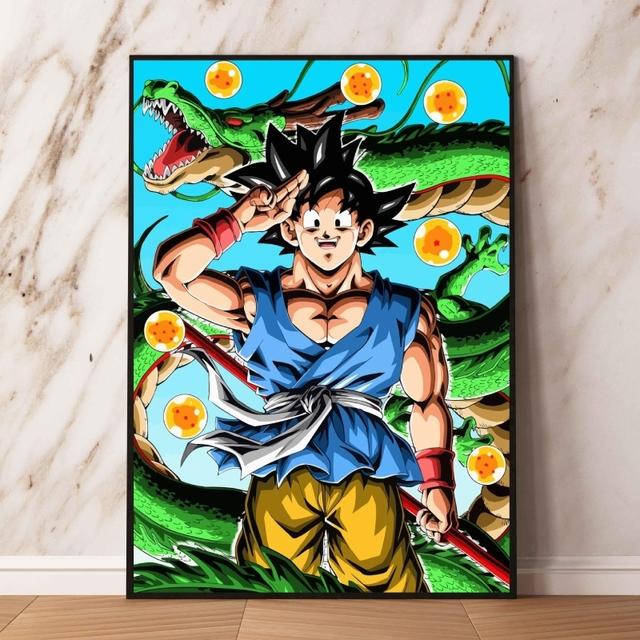 Poster sur toile Dragon Ball Carot imprimé et imprimé de haute qualité, cadeau artistique pour les amis