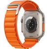 Nylon Strap for Apple Watch 1/2/3/4/5/6/7/8/9/10/11/SE Ultra 1/2/3 42/44/45/46/49mm, Orange