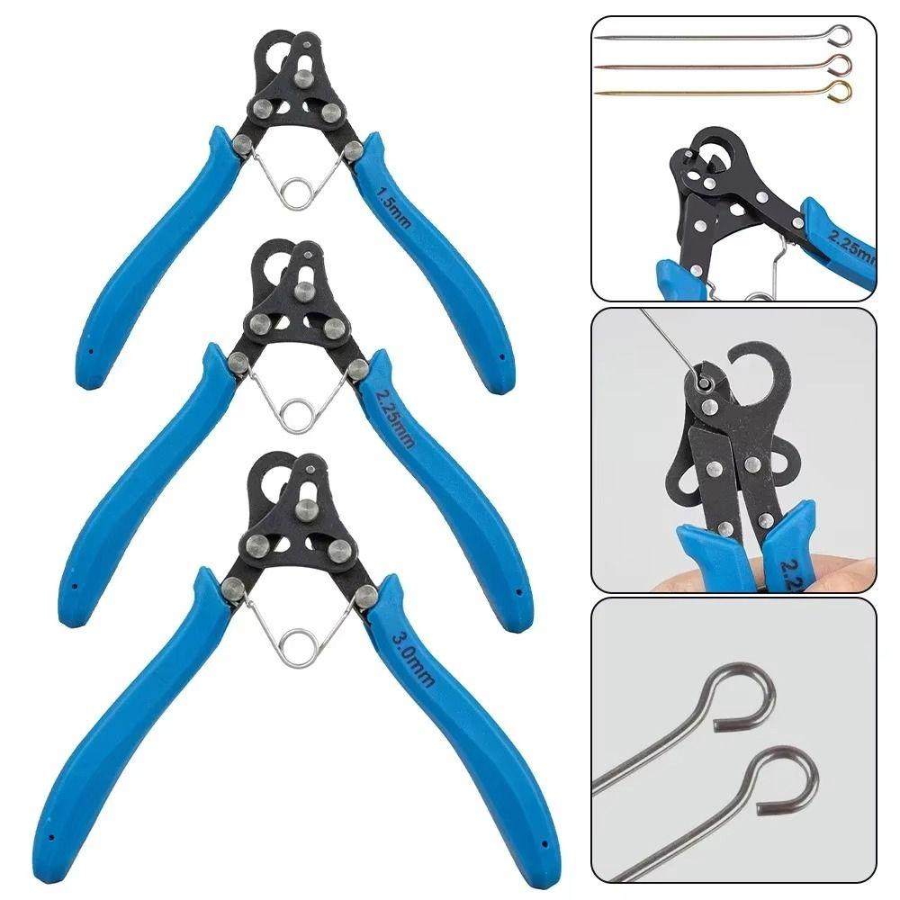 1Pcs 9 Needle Wire Rolling Plier 1.5/2.25/3mm Round Nose Plier for Wire Winding Bending