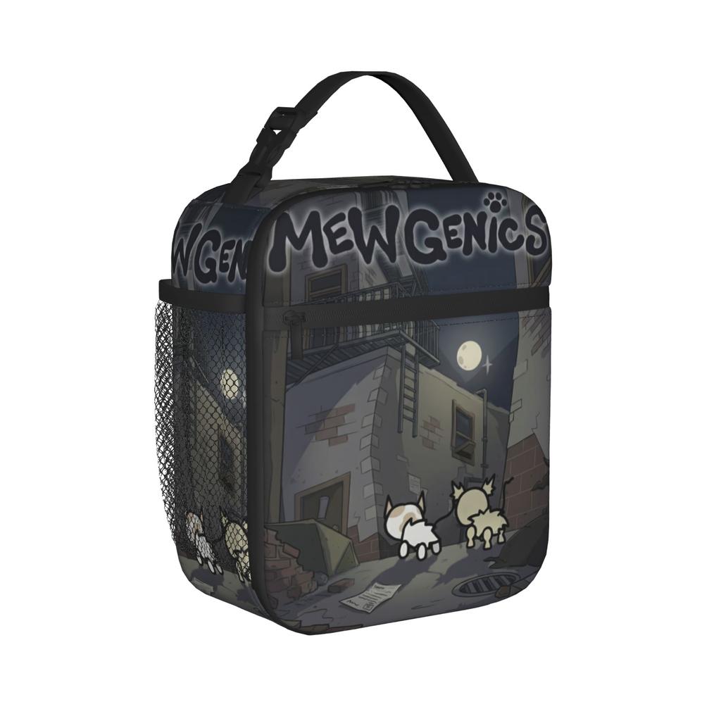 Mewgenics Insulated Lunch Bags for Men Women Storage Food Box Leakproof Cooler Thermal Lunch Boxes For Work
