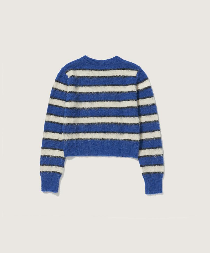 PLAC WOMEN Basic Striped Knit Blue