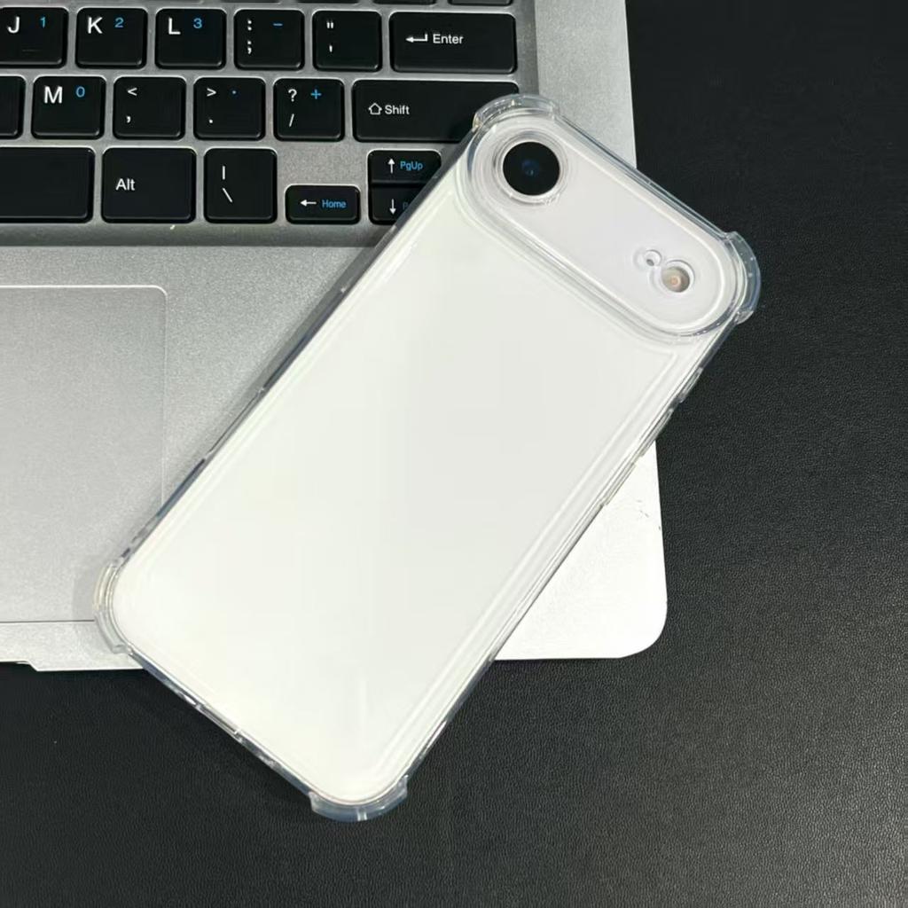 For Apple Phone Shockproof Clear Case For iPhone 17 16 15 14 13 12 11 Pro Max Mini 6 7 8 Plus SE 17 Air Transparent TPU Cover