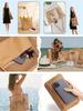 1pc Mesh Tote Bag, Cosmetic Bag, Casual Handbag, Foldable Women's Shoulder Bag For Picnic, Waterproof, Foldable, Essential Bag