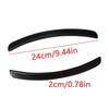 Wheel Tires Eyebrow Strip, 9.8" Carbon Fiber Car Wheel Arch Trim, Collision Rubber Flare Arch Lip Trim Strips, Universal Flare Protector for Car Truck