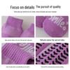 Children's Non-Slip Amusement Park Trampoline Socks, Mesh Breathable Dot Grip Socks, Adult Yoga Socks.