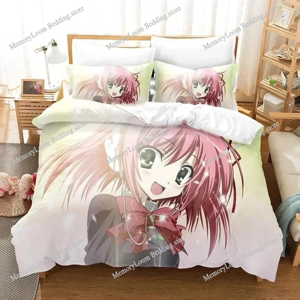 Anime Series Popular Student Council's Discretion Bedding Set Full/Queen Size Duvet Cover Pillowcase Kids Bedroom Decor Soft Set