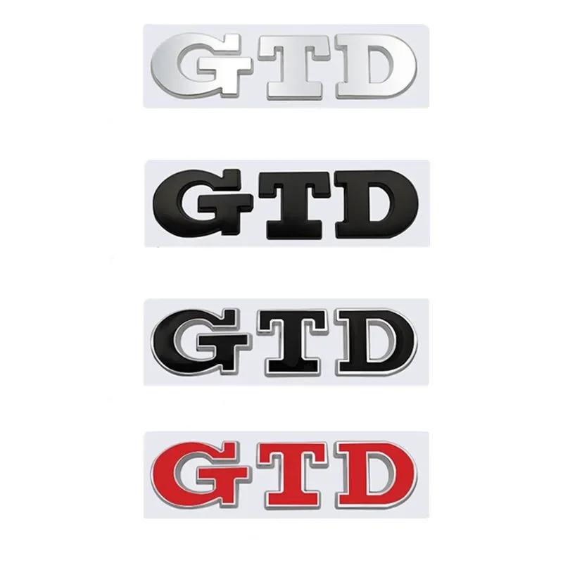 2026 Neu Für VW VOLKSWAGEN 3D Metall TSI TDI GTD GLI Heckklappe Auto Emblem Abzeichen Aufkleber Auto Aufkleber Für VW Volkswagen Polo Golf