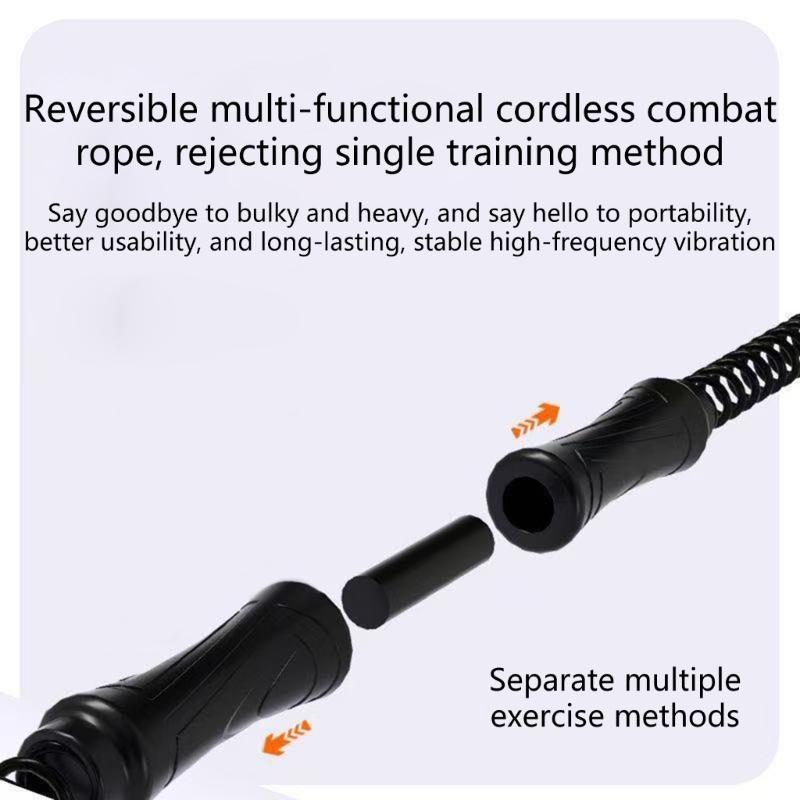 2Pcs Strength Training Rod Ergonomic Flexible Spring Arm Strength Expander Sports Fitness Equipment Battle Ropes