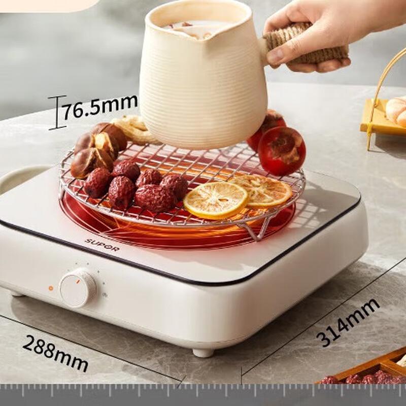 SUPOR COCO 2200W Electric Ceramic Stove CN plug (adapter included)