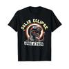T Rex Dinosaur Total Solar Eclipse Totality April   Shirt Vintage Washed Homme Comfortable Unisex Slightly Stylish Fashion
