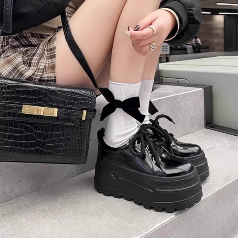 Summer new heightening women's shoes platform muffin little white shoes versatile and thin sports and leisure shoes