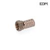 Eingeschrumpfter parabolischer F-Stecker aus Metall, edm