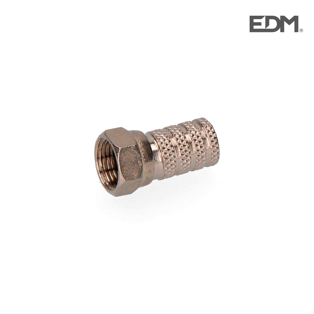 Eingeschrumpfter parabolischer F-Stecker aus Metall, edm
