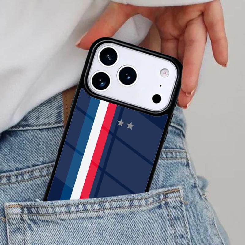 France Flag Phone Case for iPhone 16e 15 14 13 12 17 Pro Max Plus Air 17pro Cover Coque